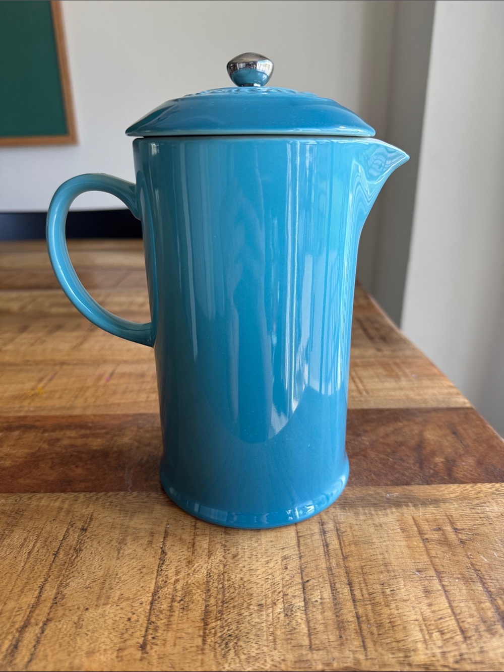 Le Creuset Turquoise French press